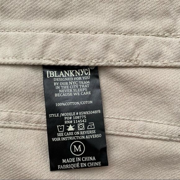 Blank NYC || Snake Along Denim Trucker Jacket Python Print C25 - Picture 11 of 13